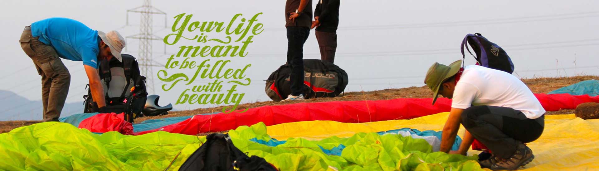 Buy Paragliding Equipment in India - Temple Pilots