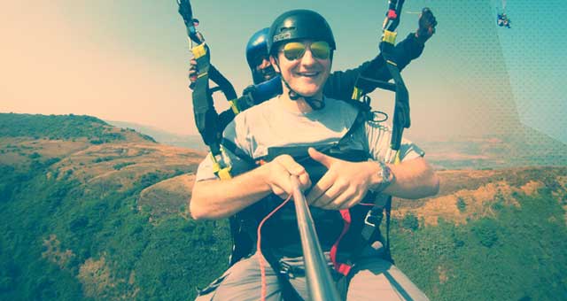 Kamshet Paragliding - Tandem Joyride