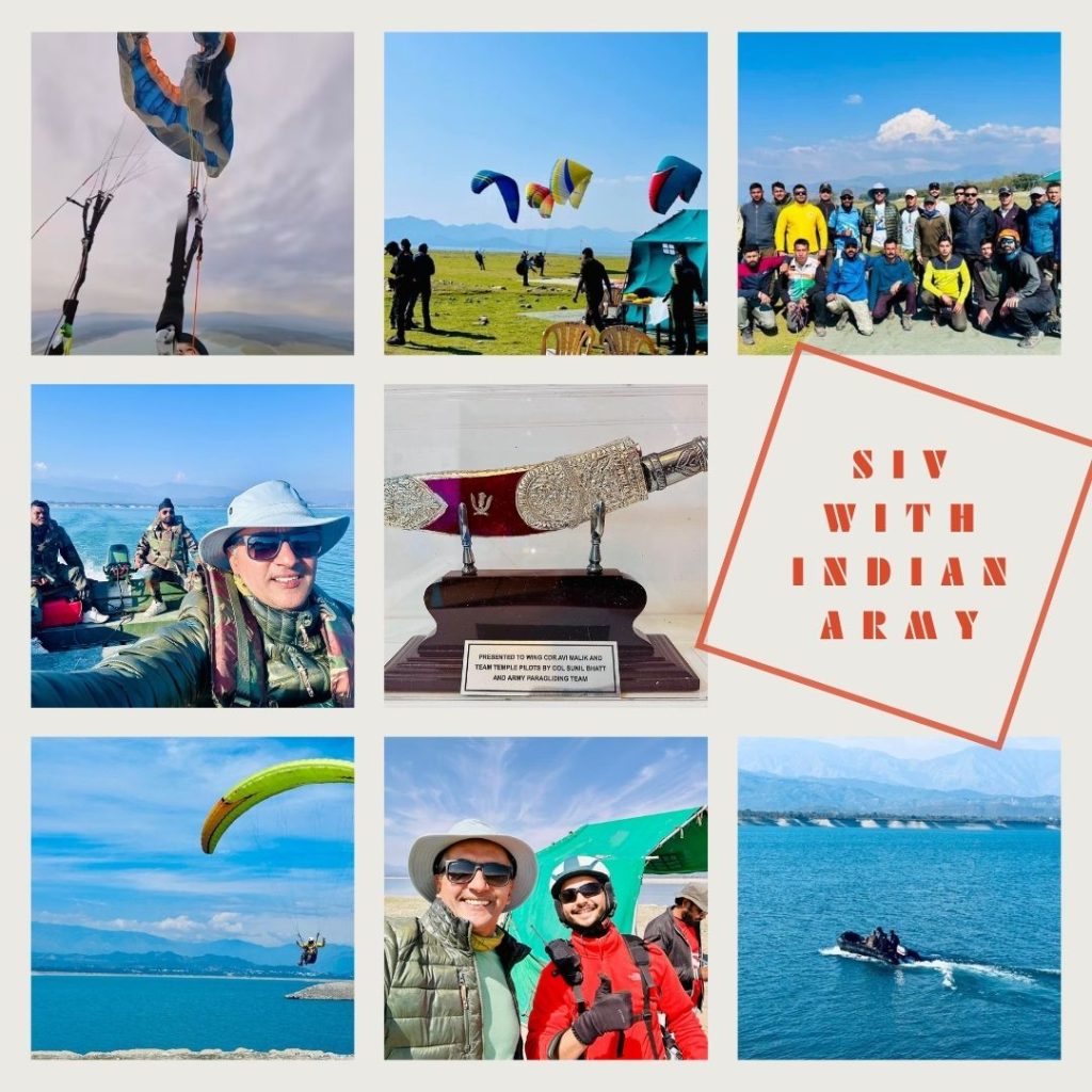 Indian Army Paragliding Team SIV course