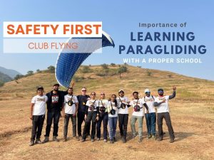 Paragliding school Poster