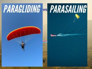 Paragliding Vs Parasailing