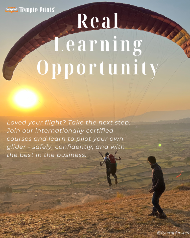 Paragliding Course Poster