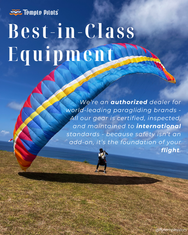 Based Paragliding equipment