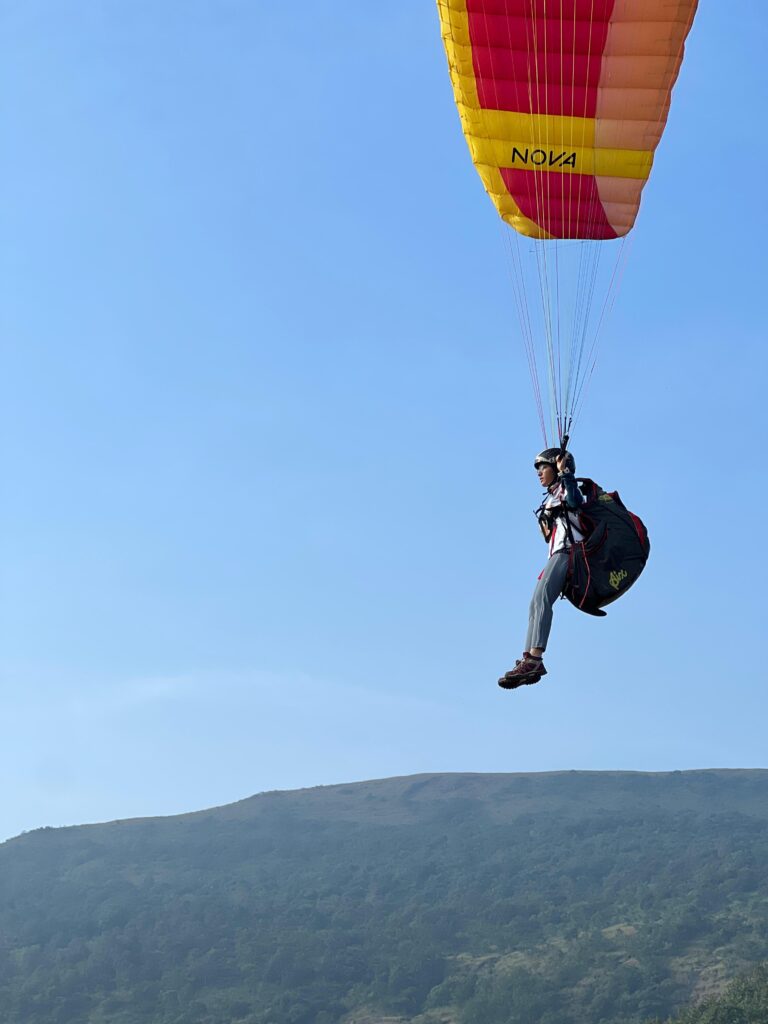 Young Paragliding Pilot