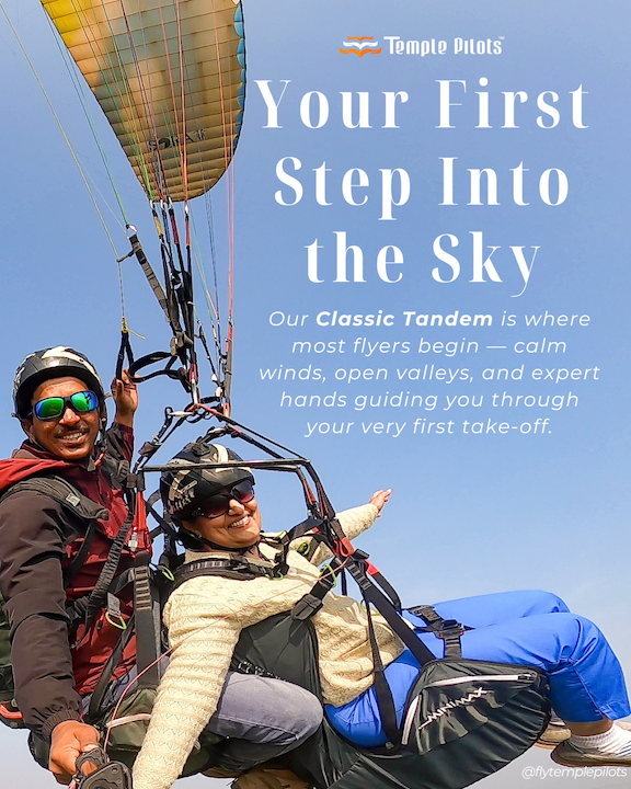 Classic Paragliding Joyride kamshet Your First Step Into the Sky