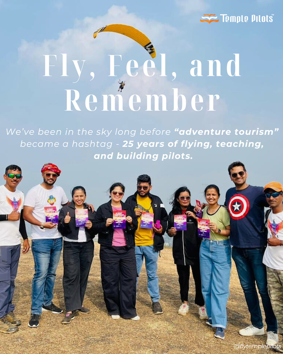 Oldest Paragliding school Fly, Feel, and Remember