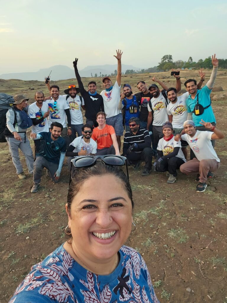 Pilots at Pawna Lake with Anita Deshpande