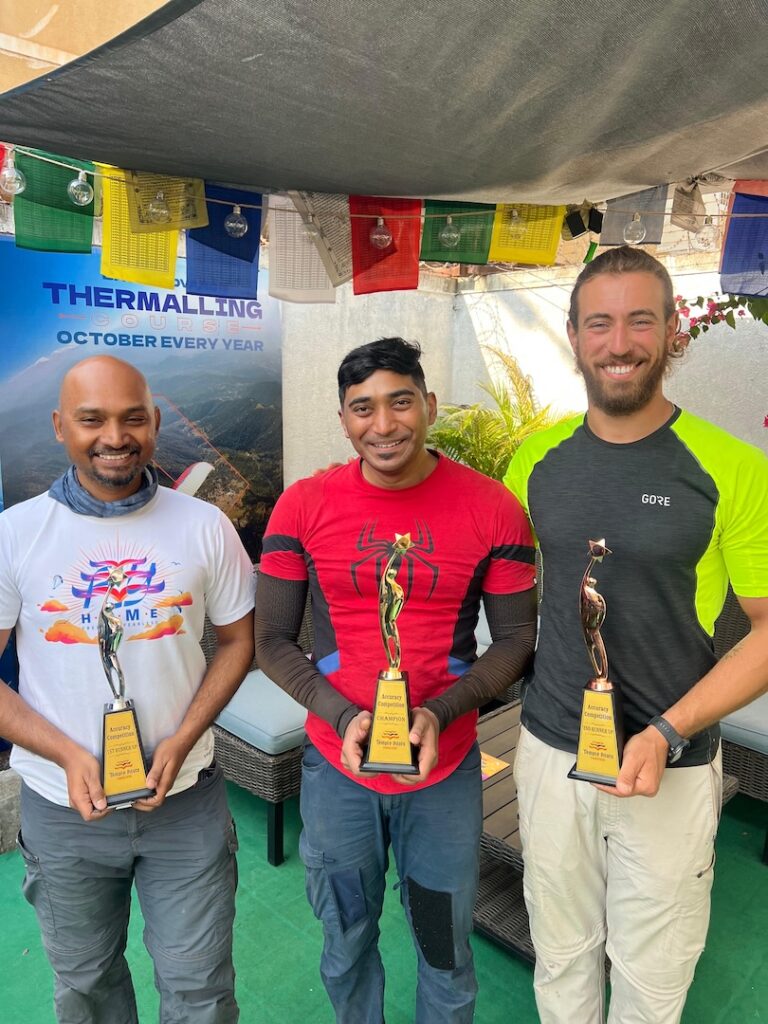 Winners of Paragliding Accuracy Competition