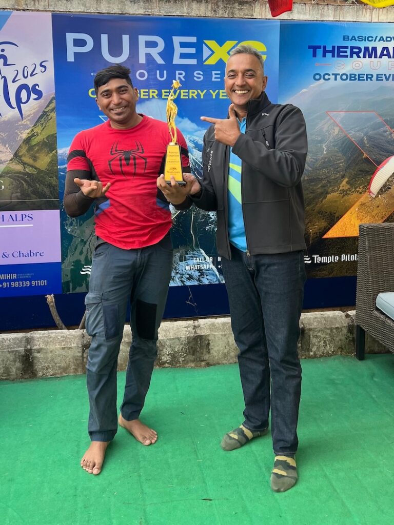 Mayank Lal Accuracy Landing Competition Champion