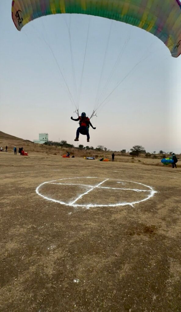 Accuracy Landing Practice Paragliding