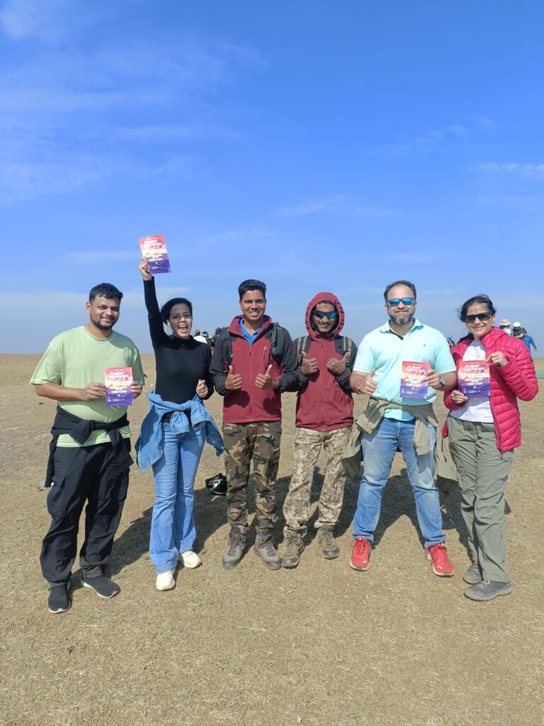 Passengers afert Kamshet Paragliding