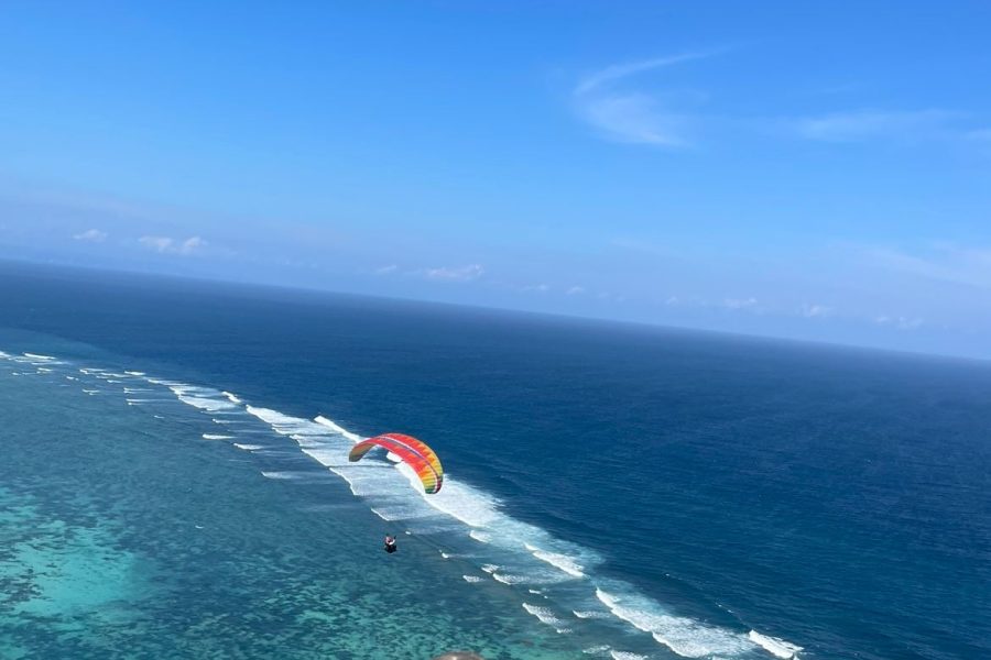Temple Pilots Paragliding in Bali Indonesia