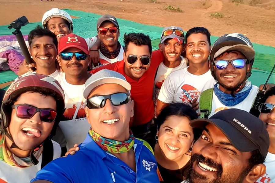 Kamshet Paragliding season ending