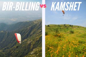 Poster for Paragliding training Bir vs Kamshet Blog